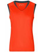 Damen Ladies' Running Tank Grenadine/iron-grey 8199