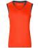 Damen Ladies' Running Tank Grenadine/iron-grey 8199