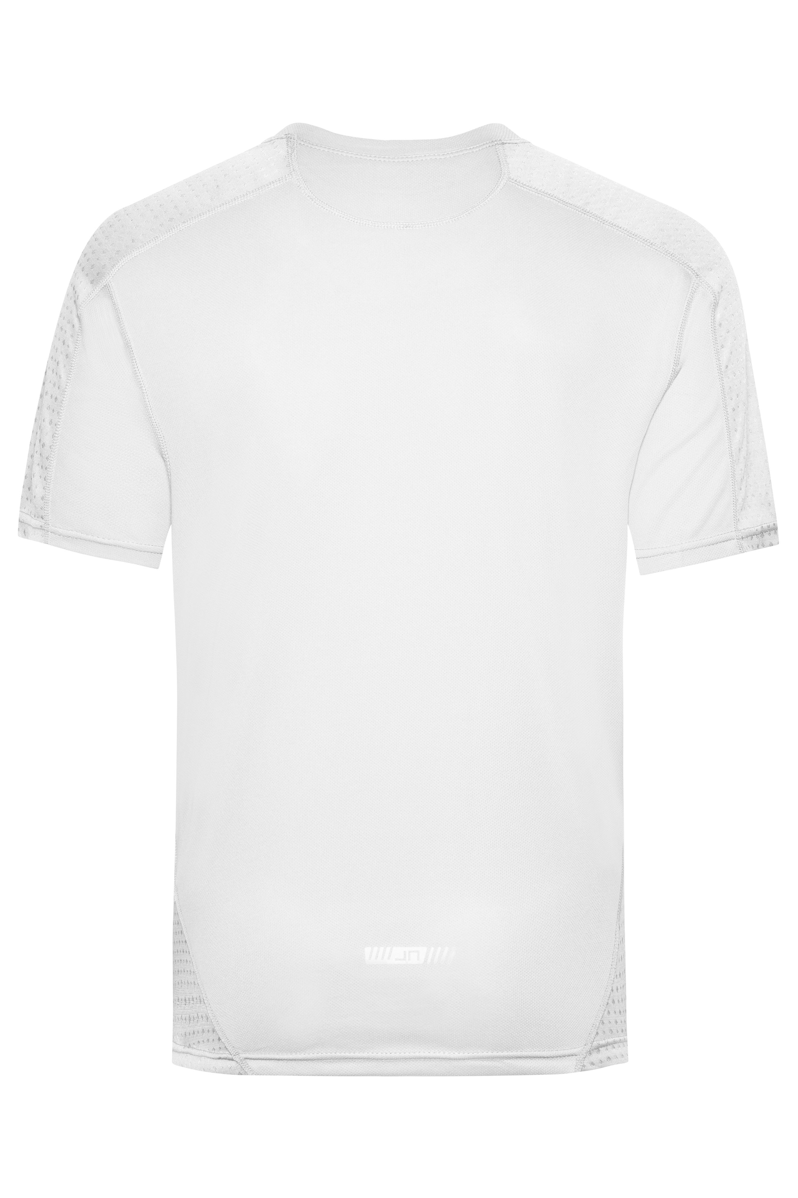 Herren Men's Running TShirt White/whiteDaiber