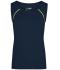 Femme Débardeur technique femme Marine/jaune-vif 8462
