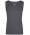 Femme Débardeur technique femme Titane/noir 8462