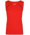 Femme Débardeur technique femme Orange-vif/noir 8462