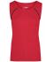 Femme Débardeur technique femme Rouge-mélange/titane 8462