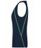 Damen Ladies' Sports Tanktop Navy/bright-yellow 8462