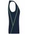 Damen Ladies' Sports Tanktop Navy/bright-yellow 8462