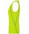 Dames Ladies' Sports Tanktop Felgeel/felblauw 8462