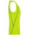 Dames Ladies' Sports Tanktop Felgeel/felblauw 8462