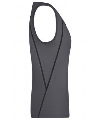 Damen Ladies' Sports Tanktop Titan/black 8462