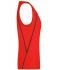 Damen Ladies' Sports Tanktop Bright-orange/black 8462