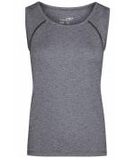 Ladies Ladies' Sports Tanktop Black-melange/black 8462