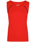 Ladies Ladies' Sports Tanktop Bright-orange/black 8462