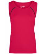 Ladies Ladies' Sports Tanktop Bright-pink/titan 8462