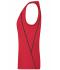 Dames Ladies' Sports Tanktop Rood-melange/titan 8462