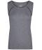 Damen Ladies' Sports Tanktop Black-melange/black 8462