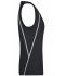 Damen Ladies' Sports Tanktop Black/white 8462
