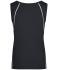 Damen Ladies' Sports Tanktop Black/white 8462