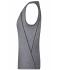 Dames Ladies' Sports Tanktop Zwart-melange/zwart 8462