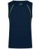 Homme Débardeur technique homme Marine/jaune-vif 8463