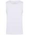 Homme Débardeur technique homme Blanc/vert-vif 8463