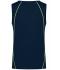 Heren Men´s Sports Tanktop Navy/felgeel 8463