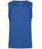 Heren Men´s Sports Tanktop Blauw-melange/navy 8463