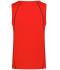 Heren Men´s Sports Tanktop Feloranje/zwart 8463