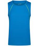 Herren Men's Sports Tanktop Bright-blue/bright-yellow 8463