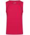 Herren Men's Sports Tanktop Bright-pink/titan 8463