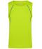 Heren Men´s Sports Tanktop Felgeel/felblauw 8463