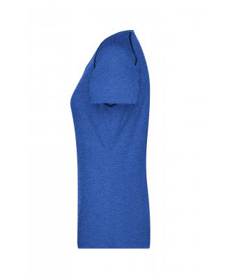 Ladies Ladies' Sports T-Shirt Blue-melange/navy 8464