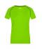 Dames Ladies' Sports T-Shirt Felgroen/zwart 8464
