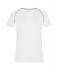 Damen Ladies' Sports T-Shirt White/silver 8464