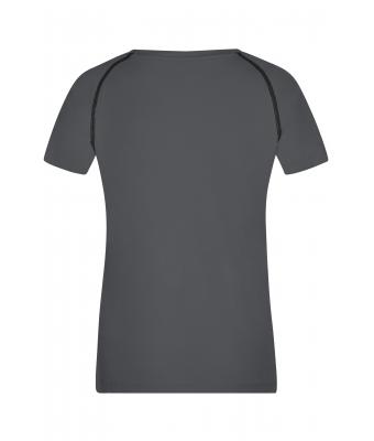 Dames Ladies' Sports T-Shirt Titan/zwart 8464