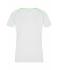 Dames Ladies' Sports T-Shirt Wit/felgroen 8464