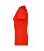 Ladies Ladies' Sports T-Shirt Bright-orange/black 8464