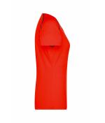 Ladies Ladies' Sports T-Shirt Bright-orange/black 8464