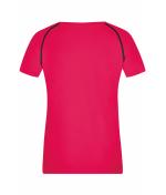 Ladies Ladies' Sports T-Shirt Bright-pink/titan 8464