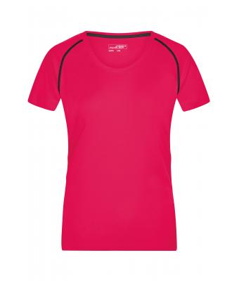 Ladies Ladies' Sports T-Shirt Bright-pink/titan 8464