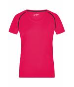 Damen Ladies' Sports T-Shirt Bright-pink/titan 8464