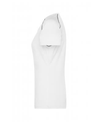 Ladies Ladies' Sports T-Shirt White/silver 8464