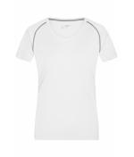 Femme T-shirt technique femme Blanc/argent 8464