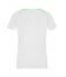 Femme T-shirt technique femme Blanc/vert-vif 8464