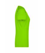 Femme T-shirt technique femme Vert-vif/noir 8464