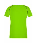 Femme T-shirt technique femme Vert-vif/noir 8464