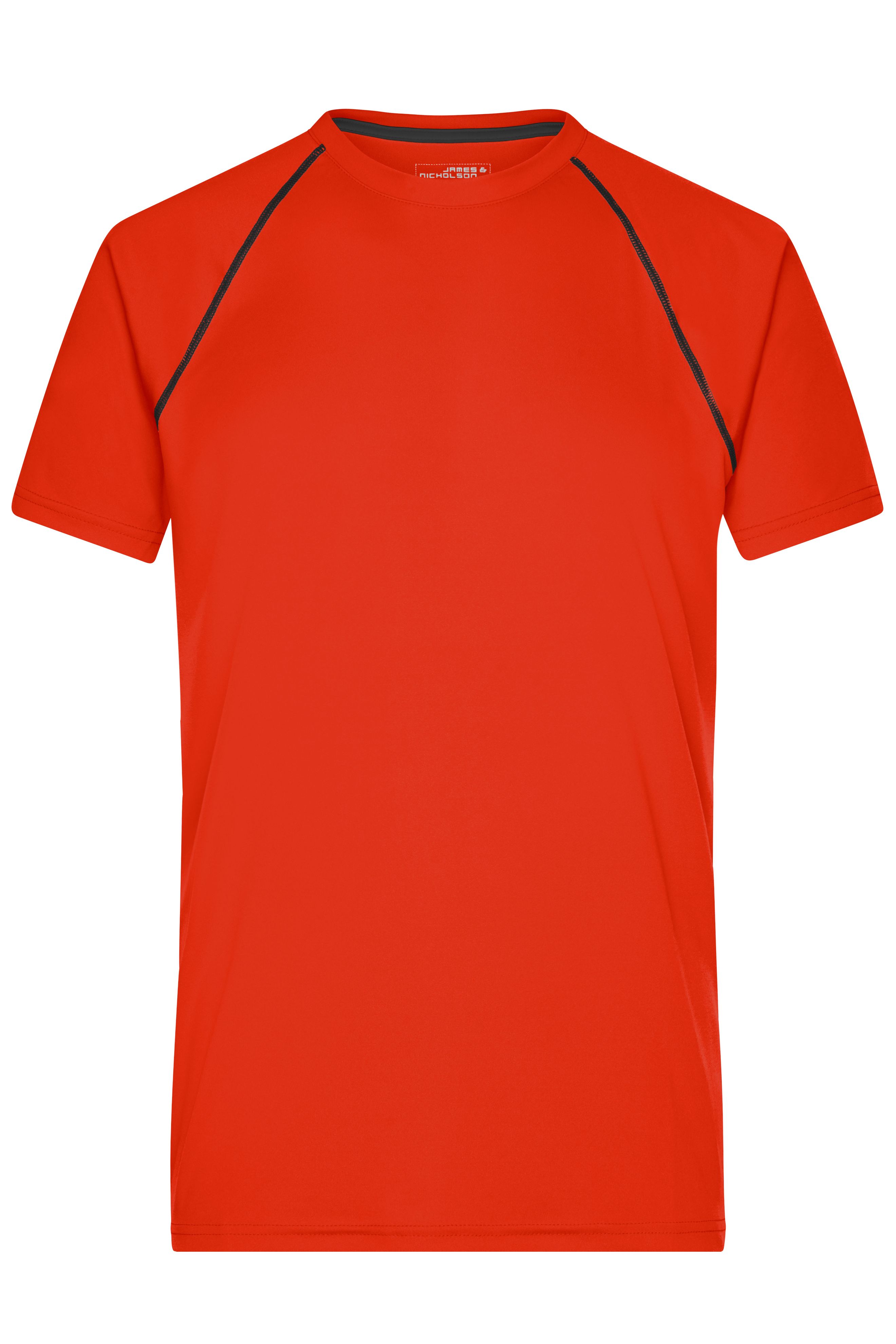 Men Men's Sports TShirt Brightorange/blackDaiber