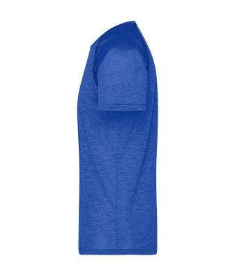 Heren Men's Sports T-Shirt Blauw-melange/navy 8465