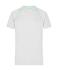 Heren Men's Sports T-Shirt Wit/felgroen 8465