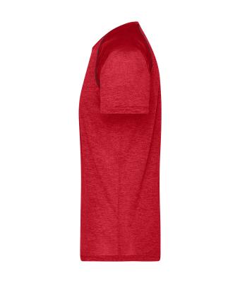 Heren Men's Sports T-Shirt Rood-melange/titan 8465