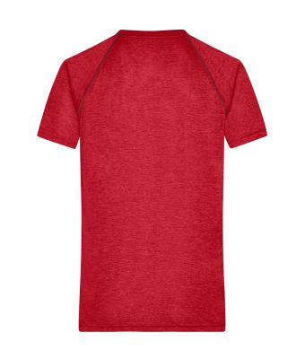 Heren Men's Sports T-Shirt Rood-melange/titan 8465