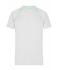 Men Men's Sports T-Shirt White/bright-green 8465